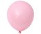 Balão Bexiga Candy Color Rosa Claro Pacote 25 Unidades - Imagem 2
