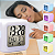 Relógio Despertador De Mesa Digital Cubo 7 Cores Leds Com Sonoro Alto - Imagem 7