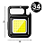 Mini Lanterna Led Recarregavel Super Potente Refletor Chaveiro Portatil - Imagem 2