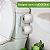 Suporte Porta Papel Higiênico Duplo Cromado Banheiro Para Caixa Acoplada Prata - Imagem 3