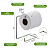 Suporte Porta Papel Higiênico Duplo Cromado Banheiro Para Caixa Acoplada Prata - Imagem 2