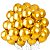 Balão Bexiga Metalizado Premium Várias Cores N°10 C/25 Und - Imagem 3