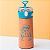 Garrafa Squeeze Infantil 500ml Com Canudo Garrafinha Termico Aluminio - Imagem 6