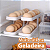 Porta Ovos geladeira rolante Bandeja Organizador suporte 14 Ovos Branco - Imagem 2