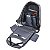 Mochila para Notebook Anti-Furto Roubo Impermeável Saída Usb Tablet Laptop Escolar Cinza - Imagem 5
