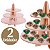 Kit 2 Torre de Doce Luxo MDF Porta Doce Brigadeiro Expositor de Doces Cupcake - Imagem 10