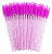 Escovinha para Cílios Descartável Glitter Lilás 50 unid. - Imagem 1