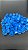 Batoque Plástico Médio Azul c/ 1000 unidades - Imagem 2