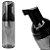 Frasco Plástico Pump Preto Válvula Espumadora 50ml - Imagem 2