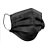 Máscara Tripla Descartável Preta Polybag Medix Brasil 50 unidades - Imagem 1