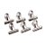 Presilha Curvatura C 31mm Inox para Unhas 6 un Real Love - Imagem 1