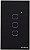 Interruptor Smart WI-FI Touch 3 Preto EWS 1003 - Imagem 1