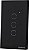 Interruptor Smart WI-FI Touch 3 Preto EWS 1003 - Imagem 2