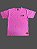 CAMISETA ZERADOS ROSA BORDADO EM PRETO - Imagem 1