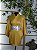 Kimono Curto Liso Amarelo - Imagem 1