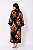 Robe Longo Floral Preto - Imagem 2