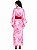 KIMONO LONGO ROSA SAKURA - Imagem 2