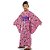 Kimono Infantil Kokeshi Goiaba - Imagem 2