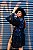 Kimono Robe Renda Preto - Imagem 1