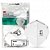 Máscara de Proteção Respiratório 9920H - PFF-2 (S) - Embalagem Individual - Imagem 1