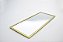 Bandeja Suporte Espelho Retangular Dourada Metal 26 cm - Imagem 3