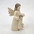 Kit 5 Imagens Anjo da Guarda com Menino Resina 6,5 cm - Imagem 10