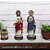 Kit Imagem Sagrado Coração de Jesus e Maria Resina 23 cm - Imagem 6
