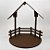 Kit Presépio Infantil Resina 11 Peças 13 cm com Casa Rústica Madeira 33 cm - Imagem 2