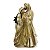 Imagem Sagrada Família Importada Dourada Resina 31 cm - Imagem 1
