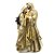 Imagem Sagrada Família Importada Dourada Resina 41 cm - Imagem 1