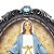 Imagem Nossa Senhora das Graças Capela Parede Importada Resina 32 cm - Imagem 2