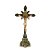 Crucifixo Pedestal Importado Resina 20 cm - Imagem 1