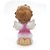 Imagem Anjo da Guarda Rezando Rosa Importado Resina 9 cm - Imagem 3