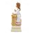 Imagem Lembranças 1ª Eucaristia Menina Ajoelhado com Led Importada Resina 15cm - Imagem 2