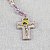 Kit Terço e Pulseira Infantil Nossa Senhora Aparecida Acrilico 8 mm - Imagem 4
