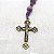 Terço Orquidea Nossa Senhora das Graças Madeira 8mm - Imagem 3