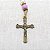 Terço Nossa Senhora Salette Rosa Perola  8mm - Imagem 3
