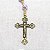 Terço Nossa Senhora Aparecida Lilas Perola 10mm - Imagem 3