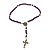 Terço Nossa Senhora Aparecida Marsala Perola 10mm - Imagem 1