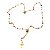 Colar Terço Nossa Senhora do Carmo Madeira 4 mm - Imagem 1