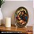 Adorno De Mesa/Parede Sagrada Familia Vitral Alto Relevo Importado Resina 29 cm - Imagem 4