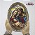 Adorno De Mesa/Parede Sagrada Familia Vitral Alto Relevo Importado Resina 29 cm - Imagem 3