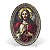 Adorno De Mesa/Parede Sagrado Coração de Jesus Vitral Alto Relevo Importado Resina 29 cm - Imagem 1
