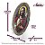 Adorno De Mesa/Parede Sagrado Coração de Jesus Vitral Alto Relevo Importado Resina 29 cm - Imagem 2