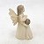 Imagem Anjo da Guarda com Menina Resina 6,5 cm - Imagem 9
