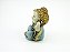 Estátua Trio Buda Azul Gesso 11 cm 17 cm 11 cm - Imagem 2