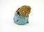 Estátua Trio Buda Azul Gesso 11 cm 17 cm 11 cm - Imagem 9