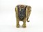 Estátua Elefante Quadriculado 20 cm - Imagem 3