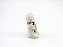 Estátua Trio Mini Buda Branco e Dourado Gesso 8 cm - Imagem 10
