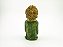 Estátua Trio Buda Verde Gesso 11 cm 17 cm 11 cm - Imagem 6